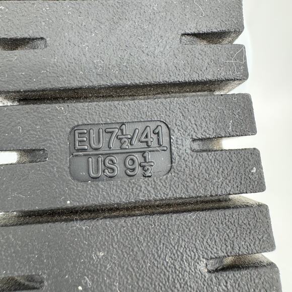 The Flexx Milky Way wedge ankle bootie 9.5 black silver metallic suede leather - Picture 10 of 10